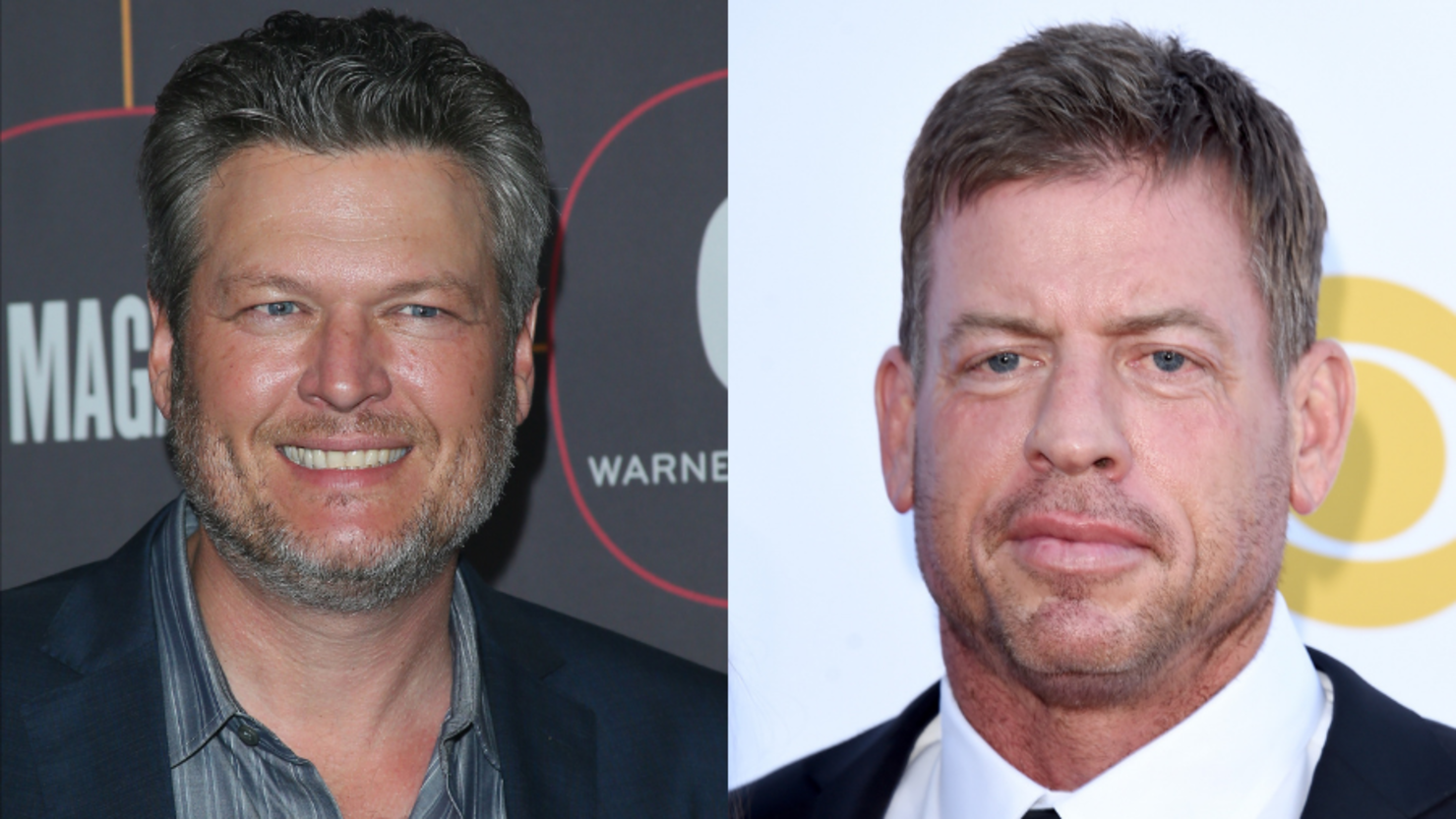 Blake Shelton  + Troy Aikman
