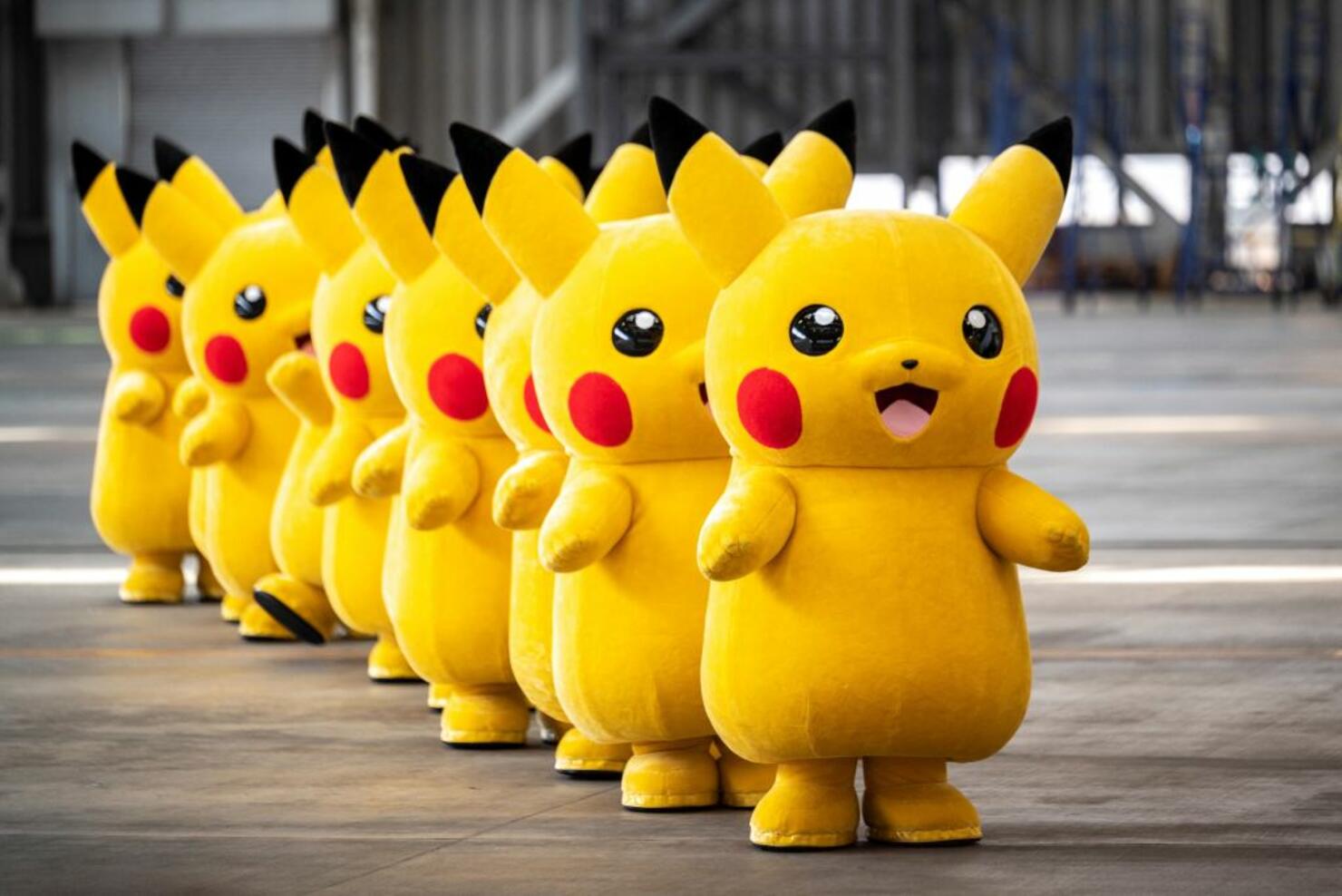 JAPAN-AVIATION-SKYMARK-POKEMON