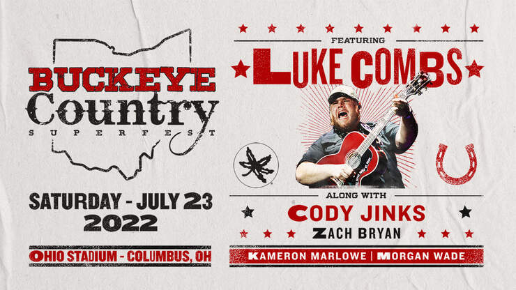 Bamso Christmas Concert 2022 Ohio Buckeye Country Superfest-7/23/22 | Jul 23Rd, 2022 | Ohio Stadium | 92.3  Wcol