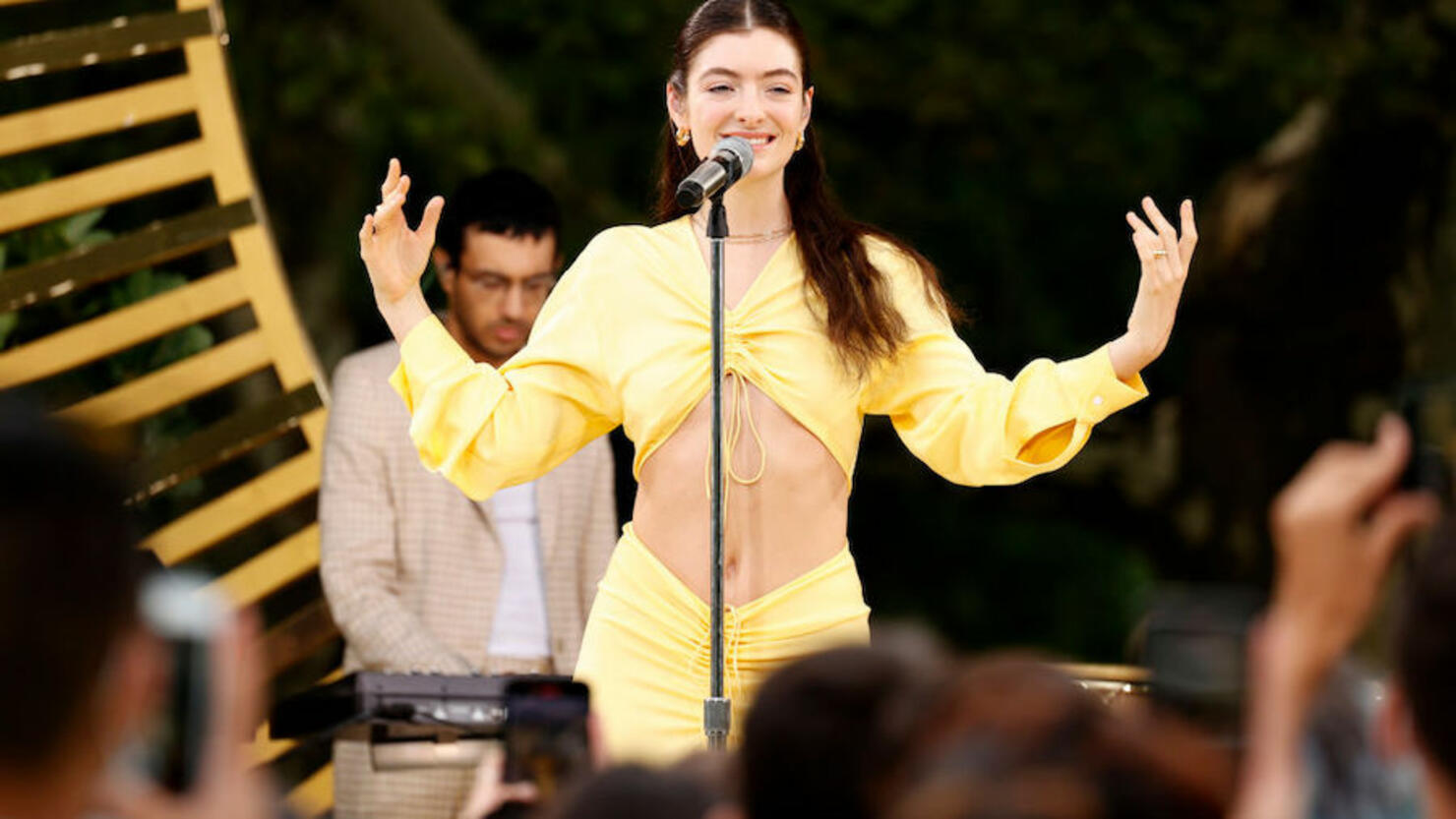Lorde Performs At "Good Morning America's" Summer Concert Series