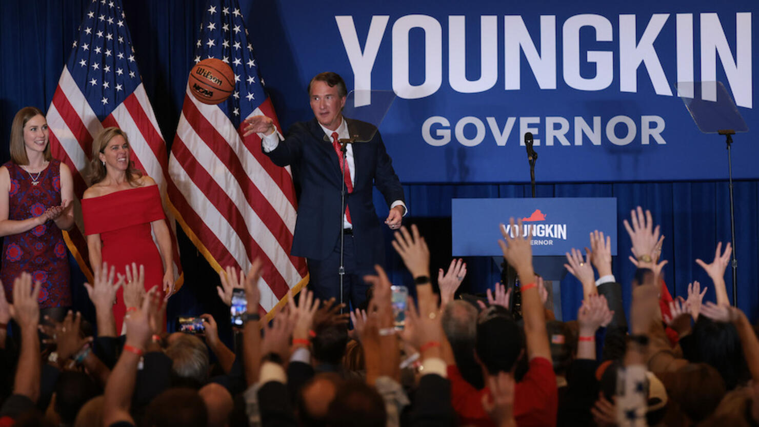 Glenn Youngkin Campaign Holds Election Night Event