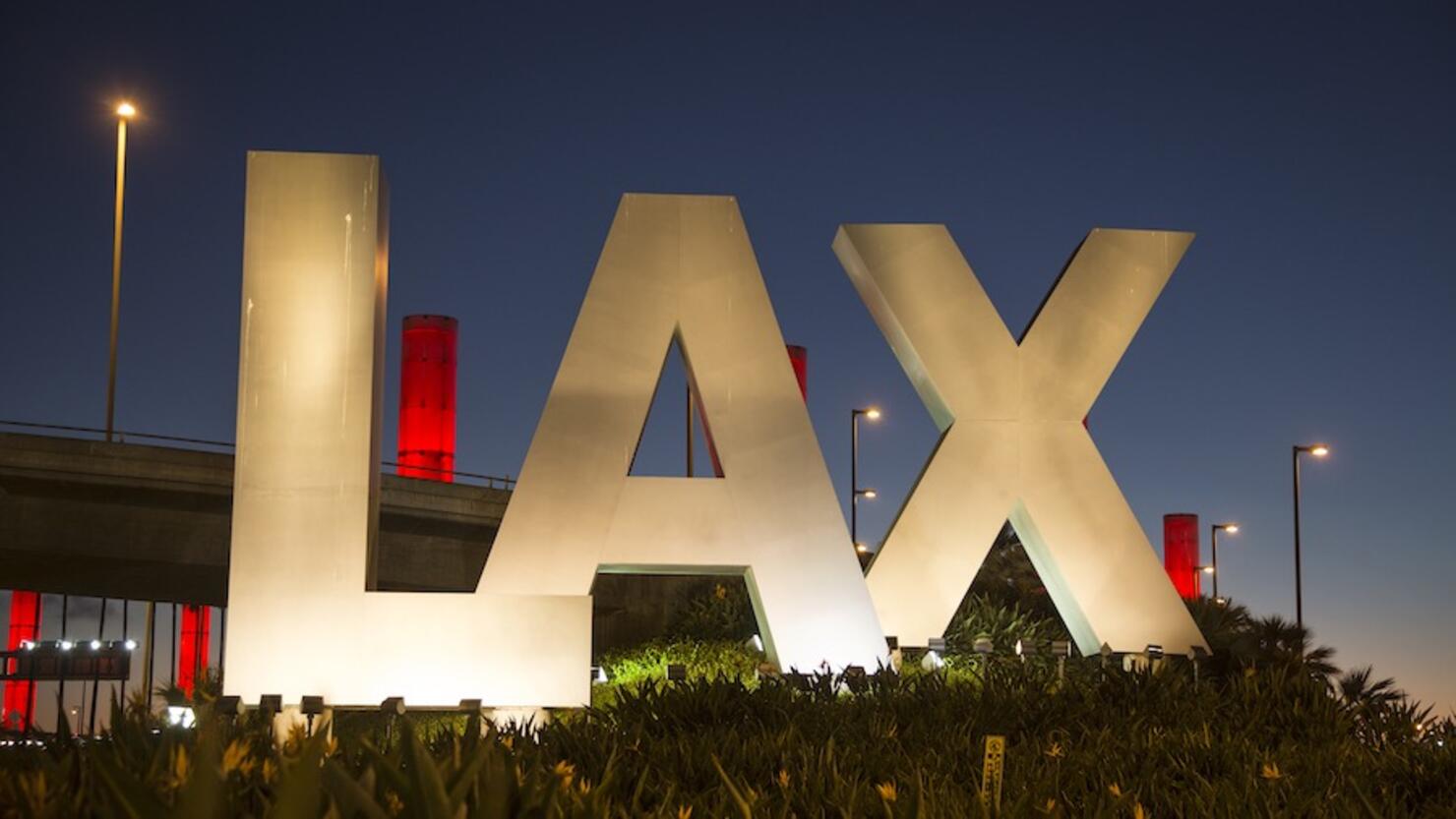 LAX sign