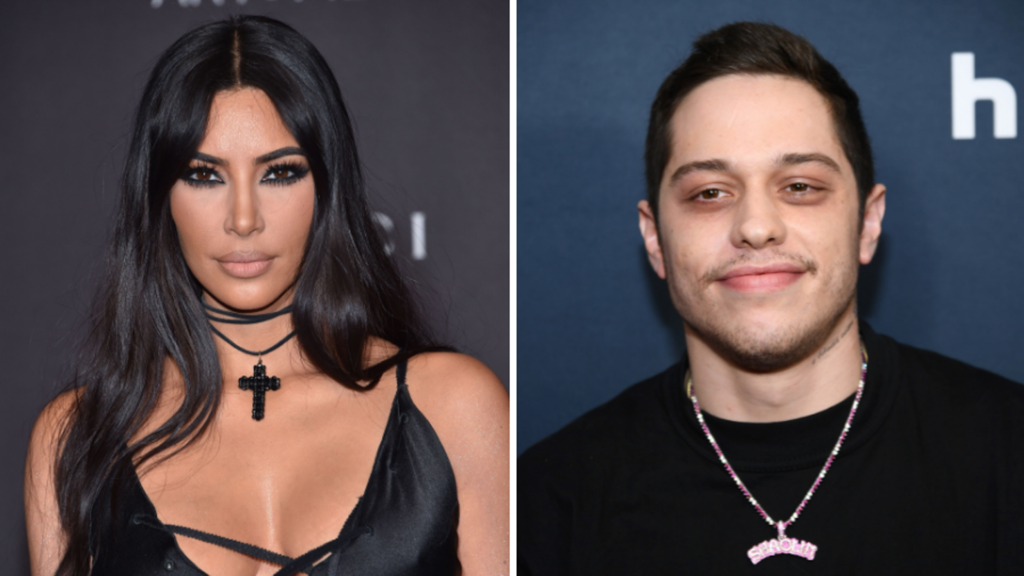 Kim Kardashian + Pete Davidson