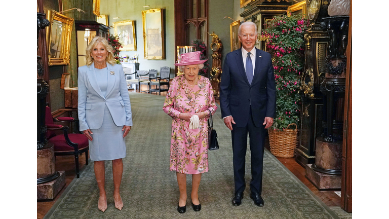 The Queen Invites The President Of The United States And The First Lady To Tea