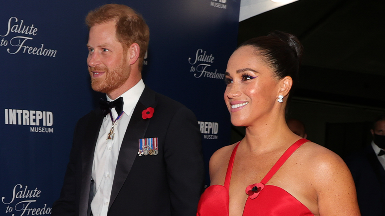 Meghan Markle Wore a Nude One-Shouldered Gown With a Trio of Leg Slits on  the Red Carpet