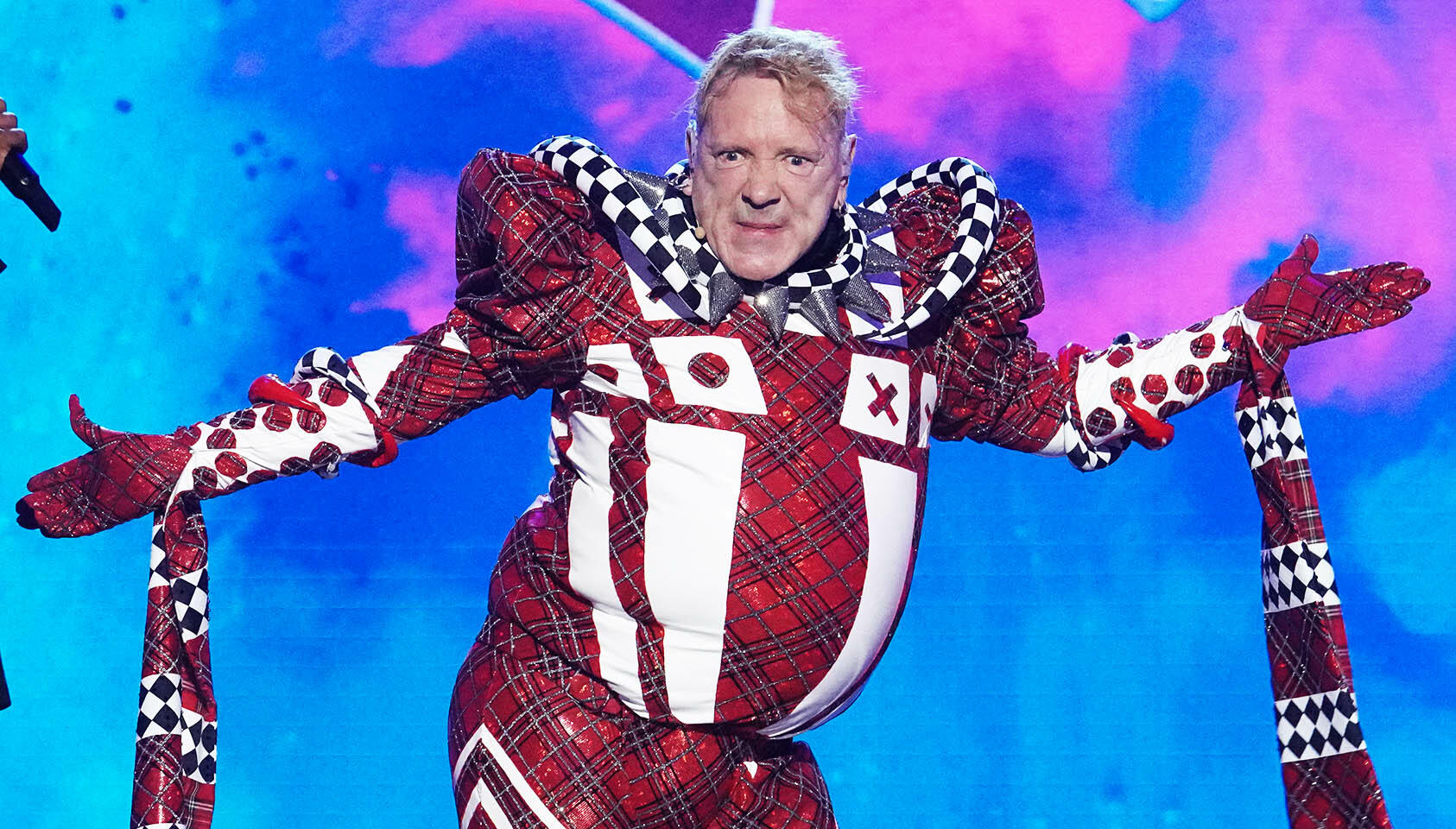 Johnny Rotten Stuns As The Jester On The Masked Singer Iheart