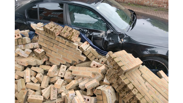 Crushed Car