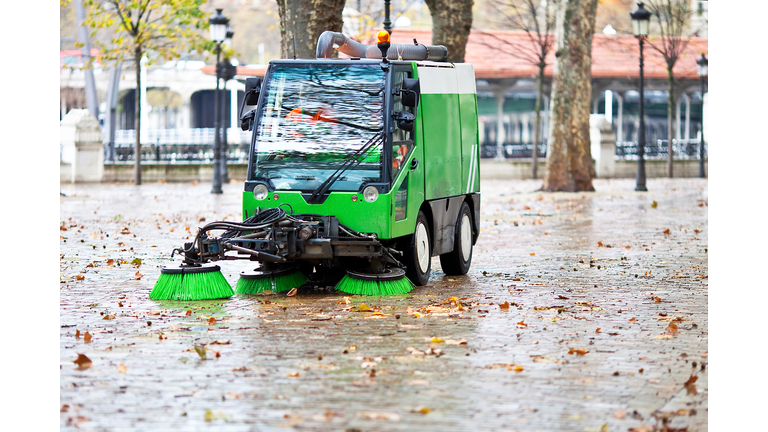 sweeping machine