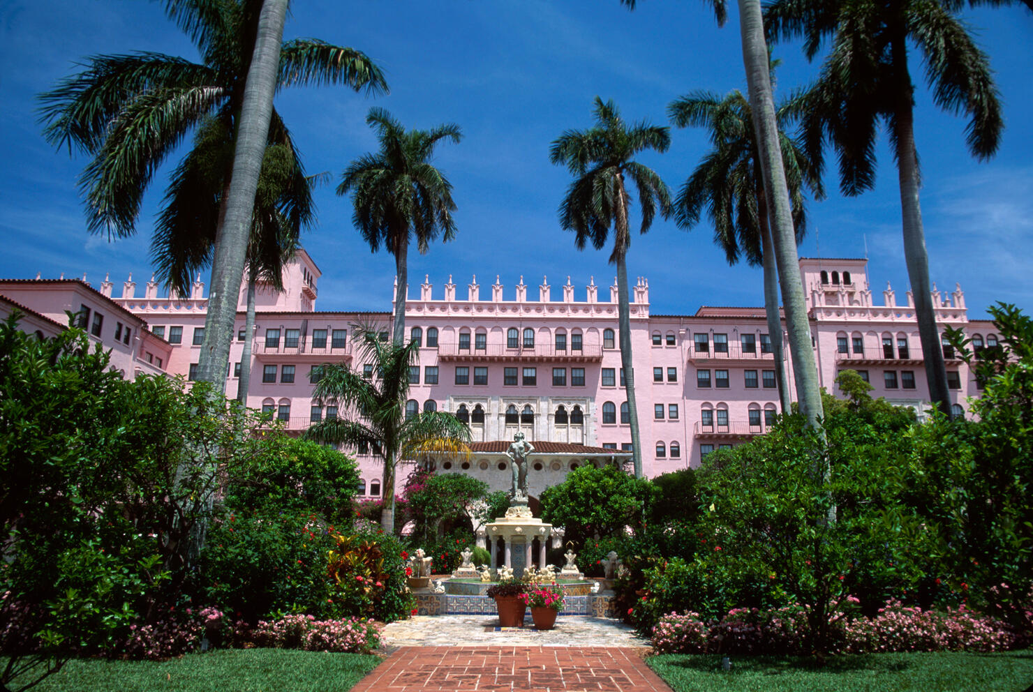 Boca Raton Resort & Club c.1926 fountain.