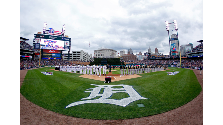 Oakland Athletics v Detroit Tigers - Game One