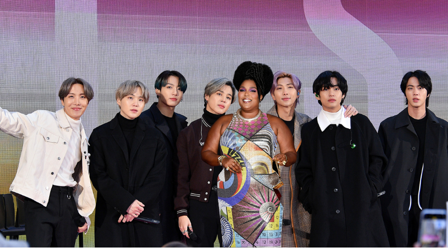 WATCH: Lizzo And BTS Vibe Out Together At Harry Styles Concert | iHeart