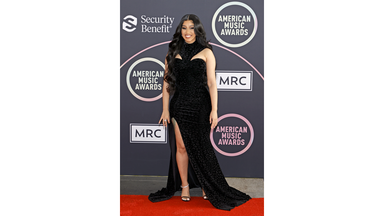 2021 American Music Awards Red Carpet Roll-Out With Host Cardi B