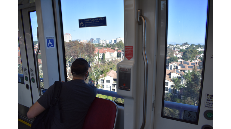 Trolley above University City