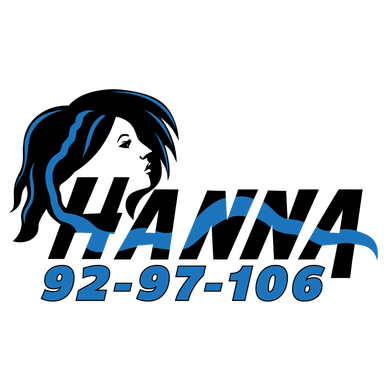 92.3 Hanna Radio logo