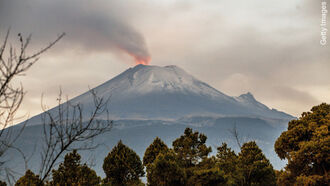 UFO in Mexican Volcano?