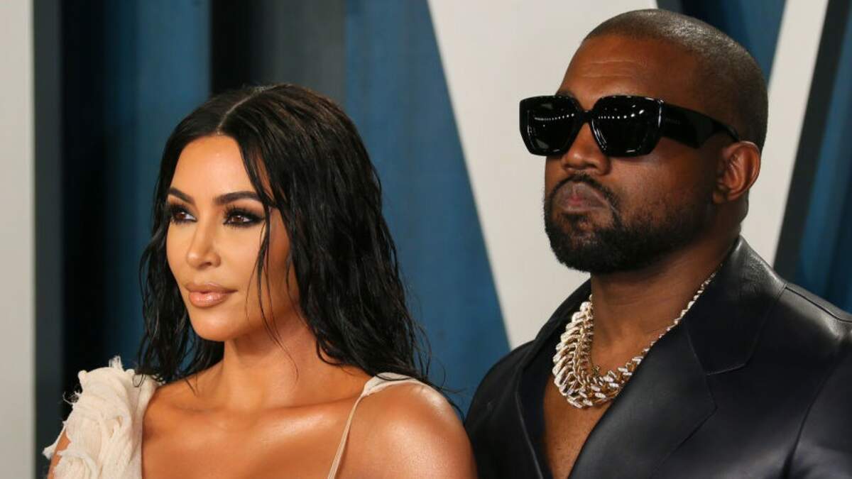 Kim Kardashian and Kanye West reunite at Virgil Abloh's Louis