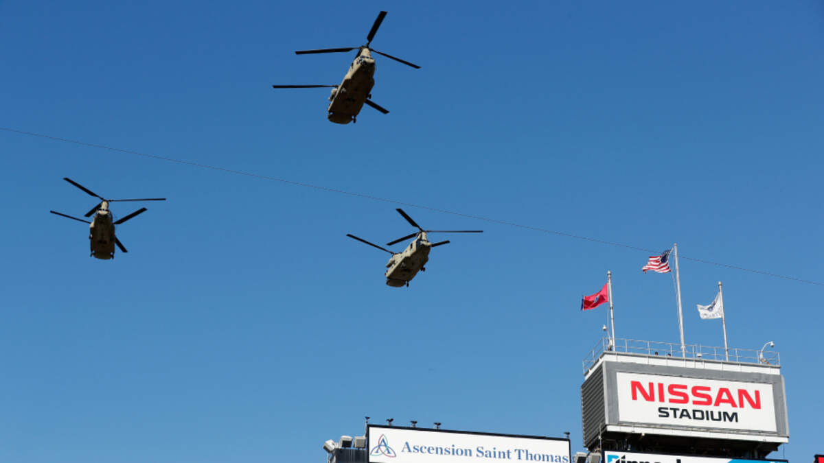 U.S. Military face issues after low flyover at Titans game