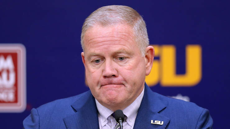 twitter trolls brian kelly s apparent accent change amid lsu hiring the patriot keib am 1150