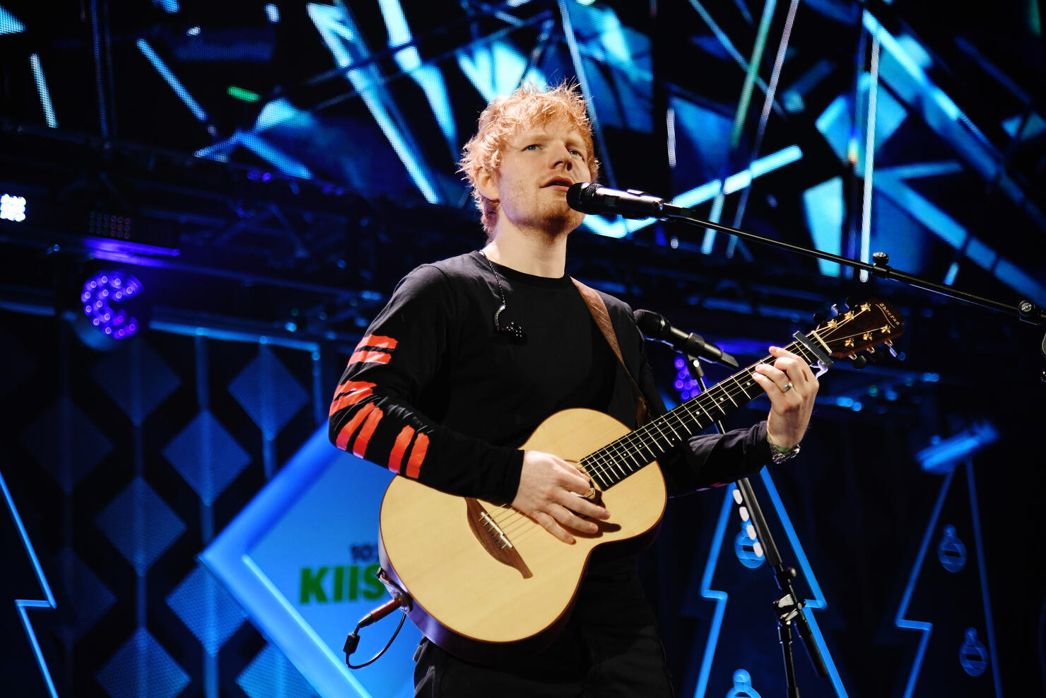 Ed Sheeran Discusses His Brand New Song "Merry Christmas" with Elton