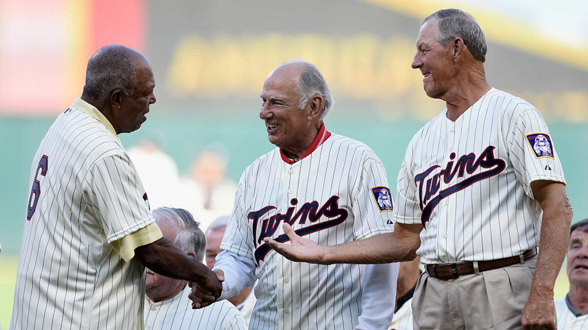 Minnesota Twins legend Jim Kaat jersey retirement ceremony 