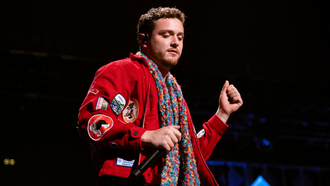 Bazzi Brings The Energy With Groovy Performance At iHeartRadio Jingle Ball