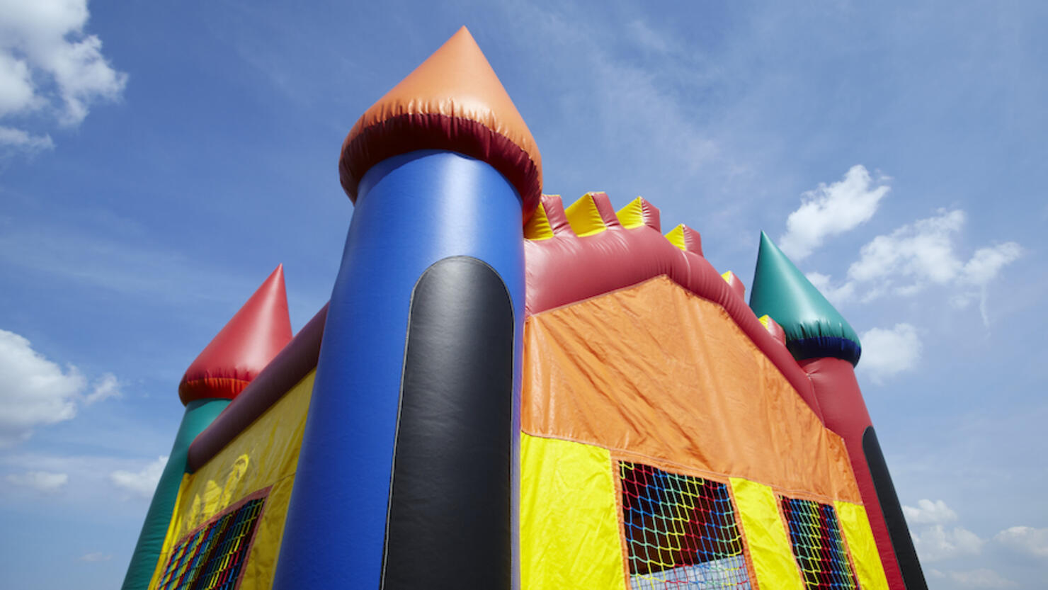 Children's Bouncy Castle Inflatable Playground Top Half