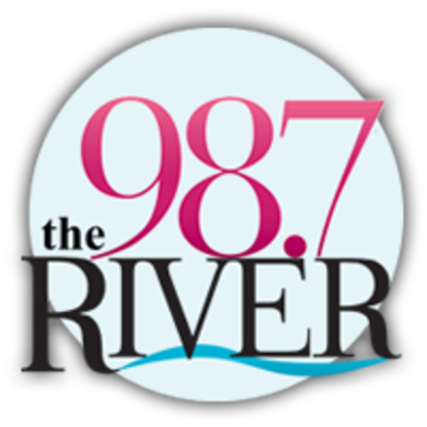 98.7 The River logo