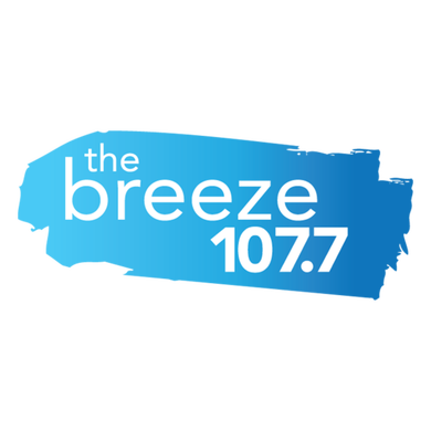 107.7 The Breeze logo