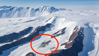 UFO Discovered In Antarctica
