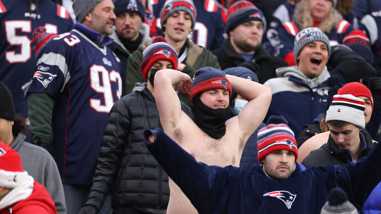 Buffalo Bills Vs. New England Patriots At Gillette Stadium