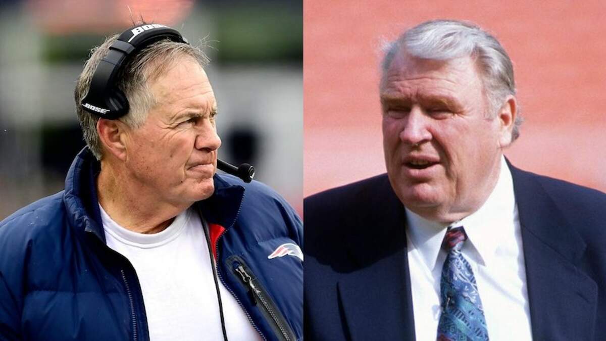 Bill Belichick pays tribute to John Madden during Patriots