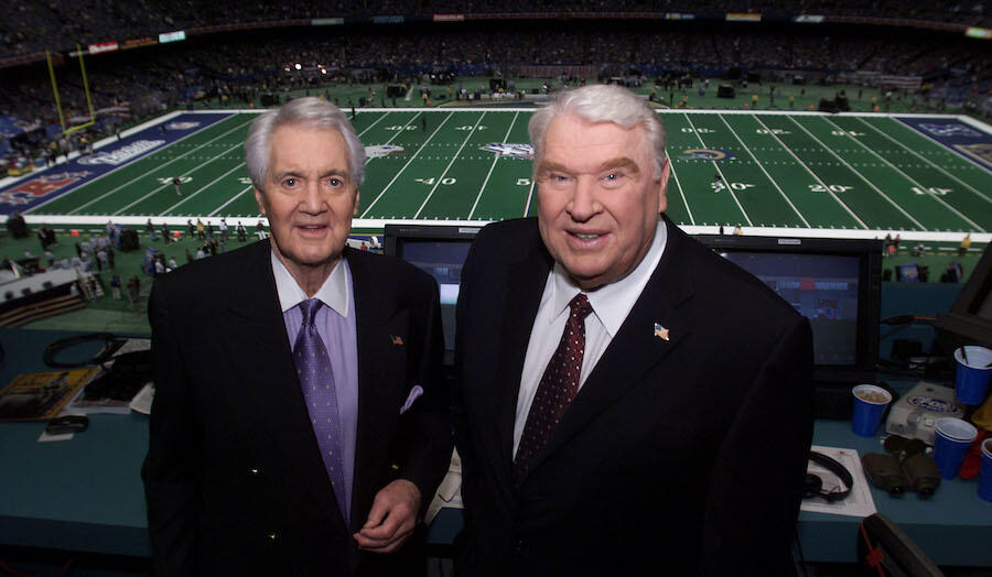 John Madden's call of Super Bowl XXXVI between Patriots, Rams was