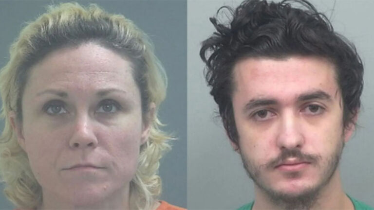 Adrienne Klein, 43, and Gesart Hoxha, 20