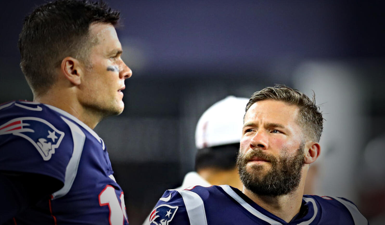 Julian Edelman Says He and Tom Brady 'Have a Little Beef Right Now'