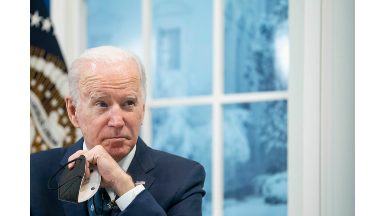 President Biden Meets Virtually With Farmers To Discuss Meat Prices