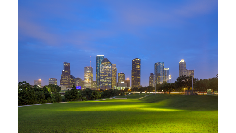 Downtown Houston Texas Skyline