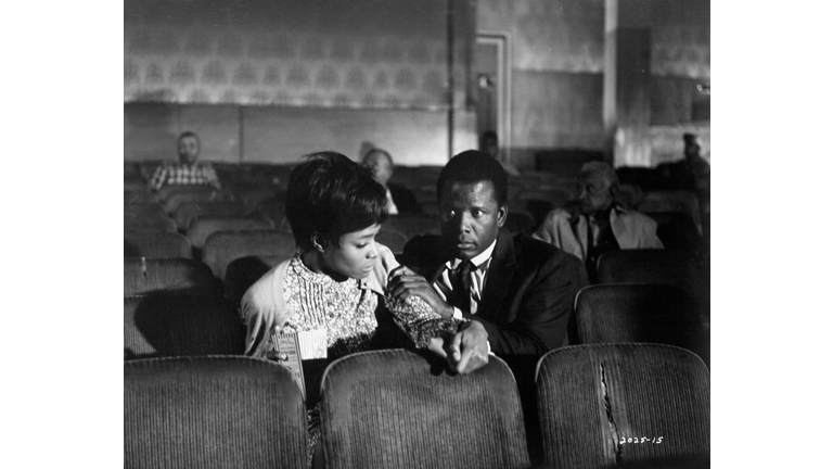 Beverly Todd And Sidney Poitier In 'The Lost Man'