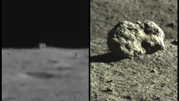 Lunar 'Mystery Hut' Revealed to be Rock