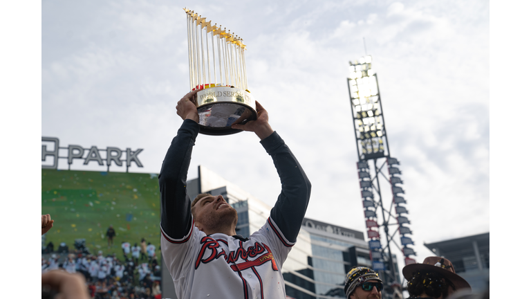 Here's How Atlanta Braves Fans Can Take A Pic With The World Series Trophy
