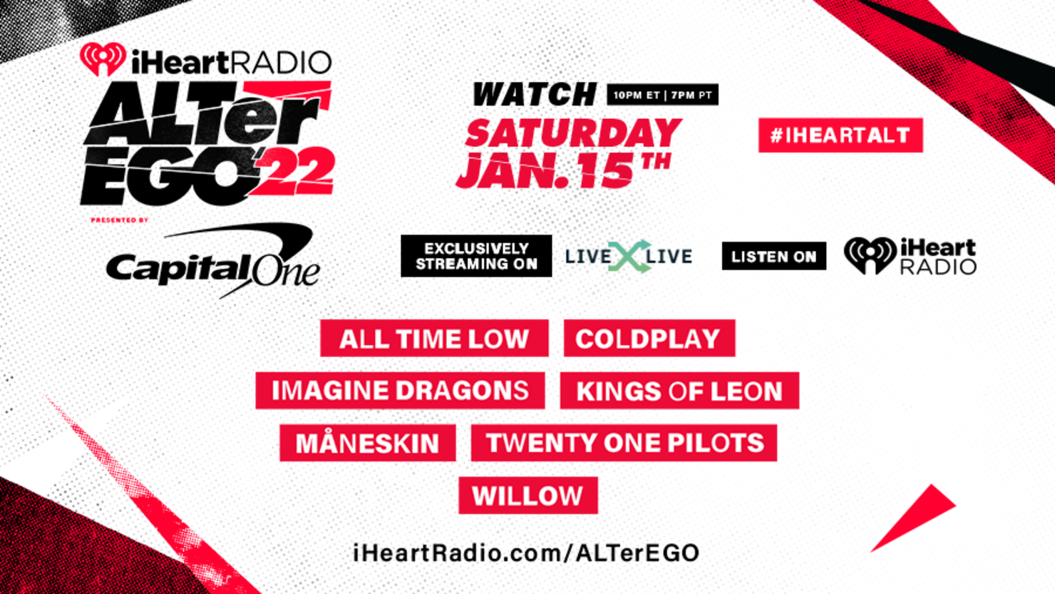 iHeartRadio ALTer EGO 2022: How to Watch