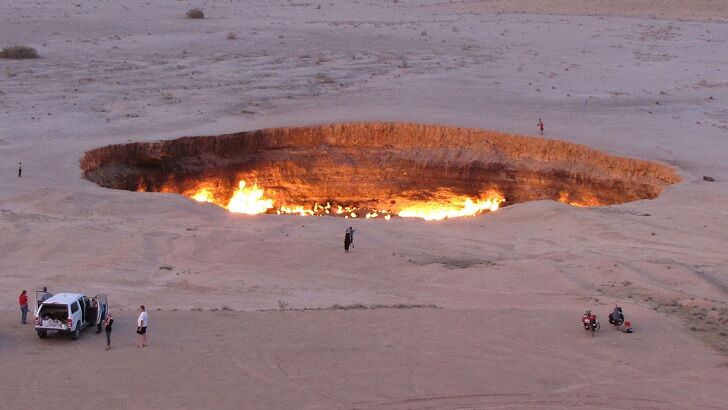 Turkmenistan's President Wants Fiery 'Gates of Hell' Crater Extinguished