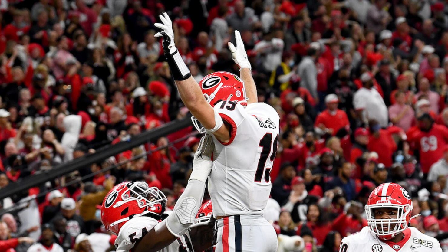 Georgia wins its first national championship in college football since 1980