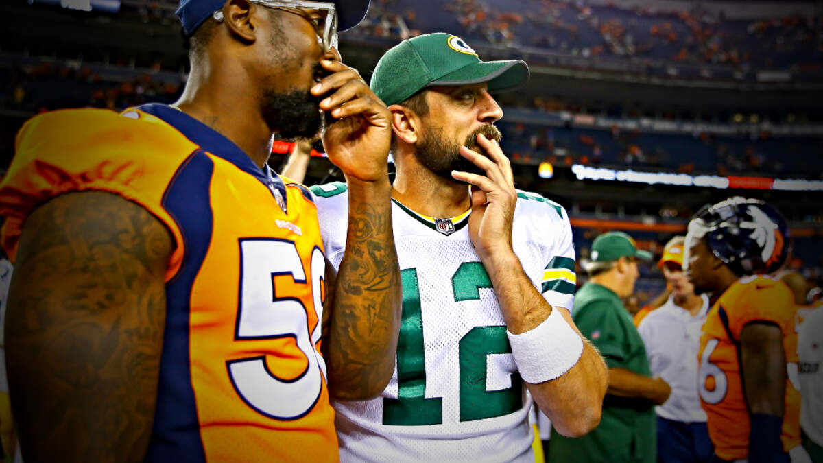 Colin Cowherd: 'Aaron Rodgers would look great in a Denver Broncos uniform'  I THE HERD