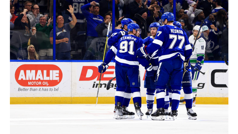 Vancouver Canucks v Tampa Bay Lightning