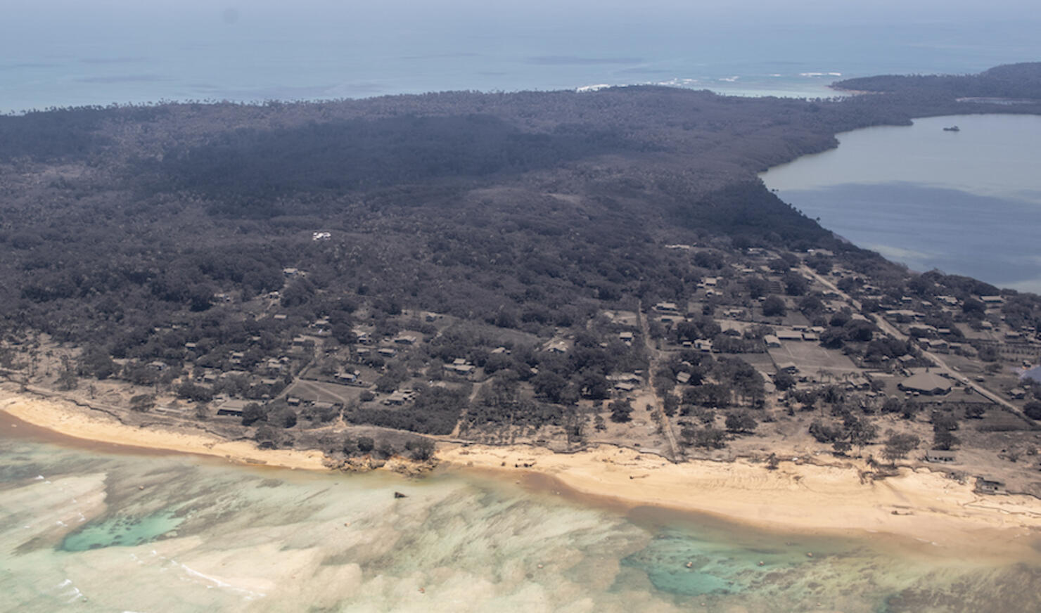Views Of Tonga Following Volcanic Eruption And Tsunami
