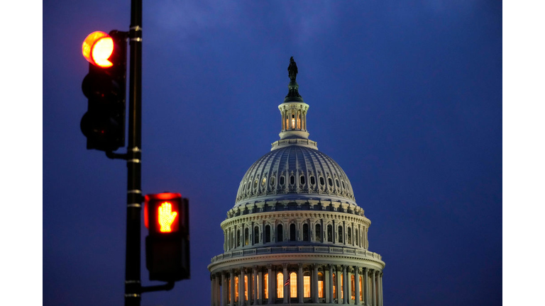 Congressional Members Work On Legislation On Capitol Hill