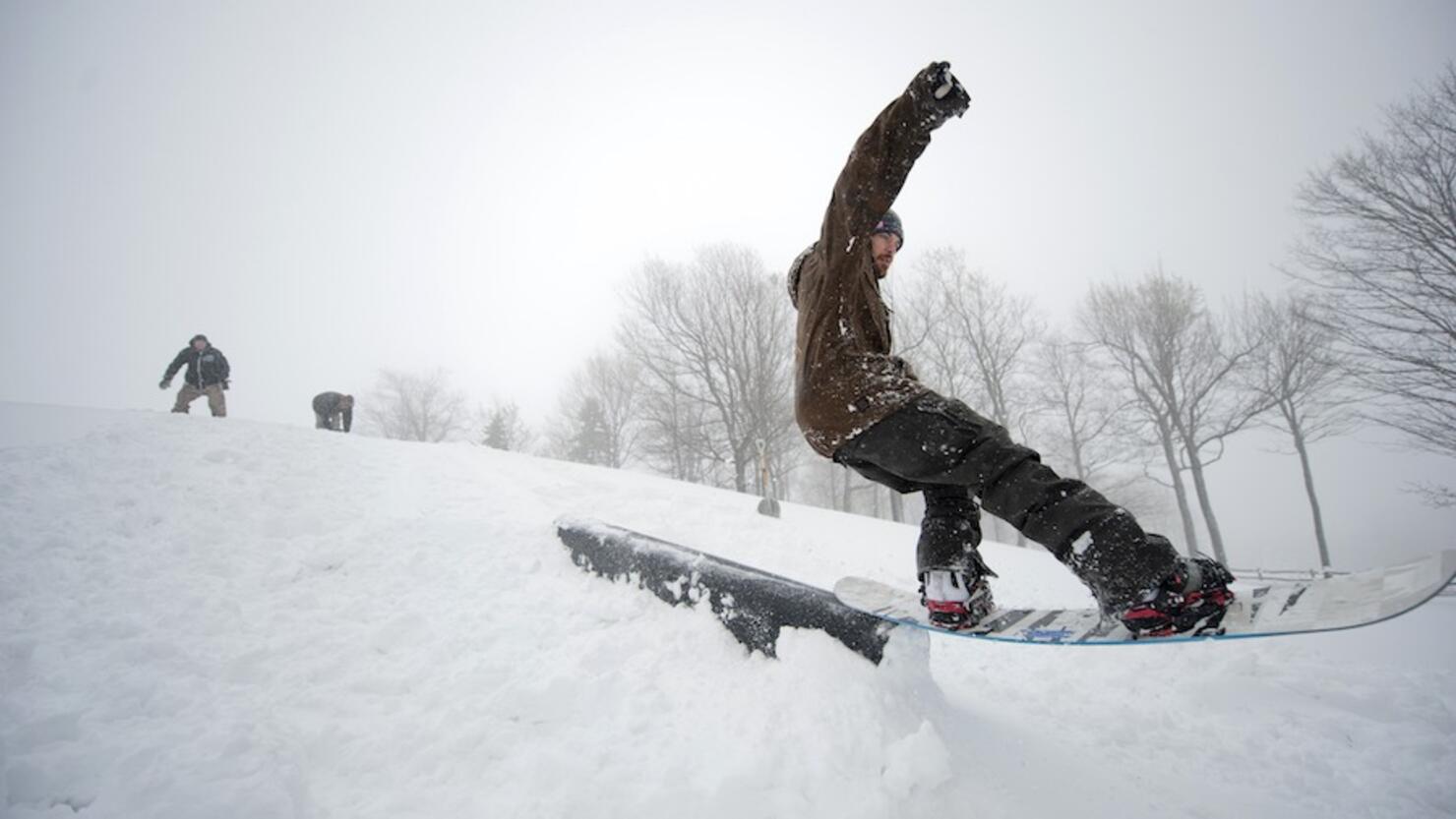 April Storm Dumps Snow Across Northeastern U.S.