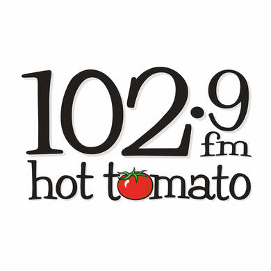 102.9 FM Hot Tomato logo