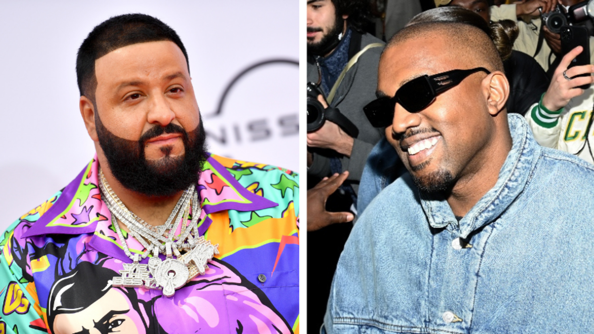 DJ Khaled Gifts Kanye West Priceless Pair Of Custom Nike Sneakers