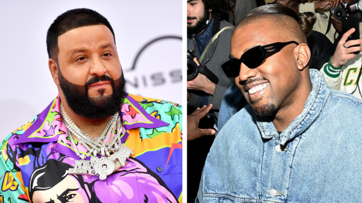 DJ Khaled Gifts Kanye West Ultra Rare Pair Of Jordans During